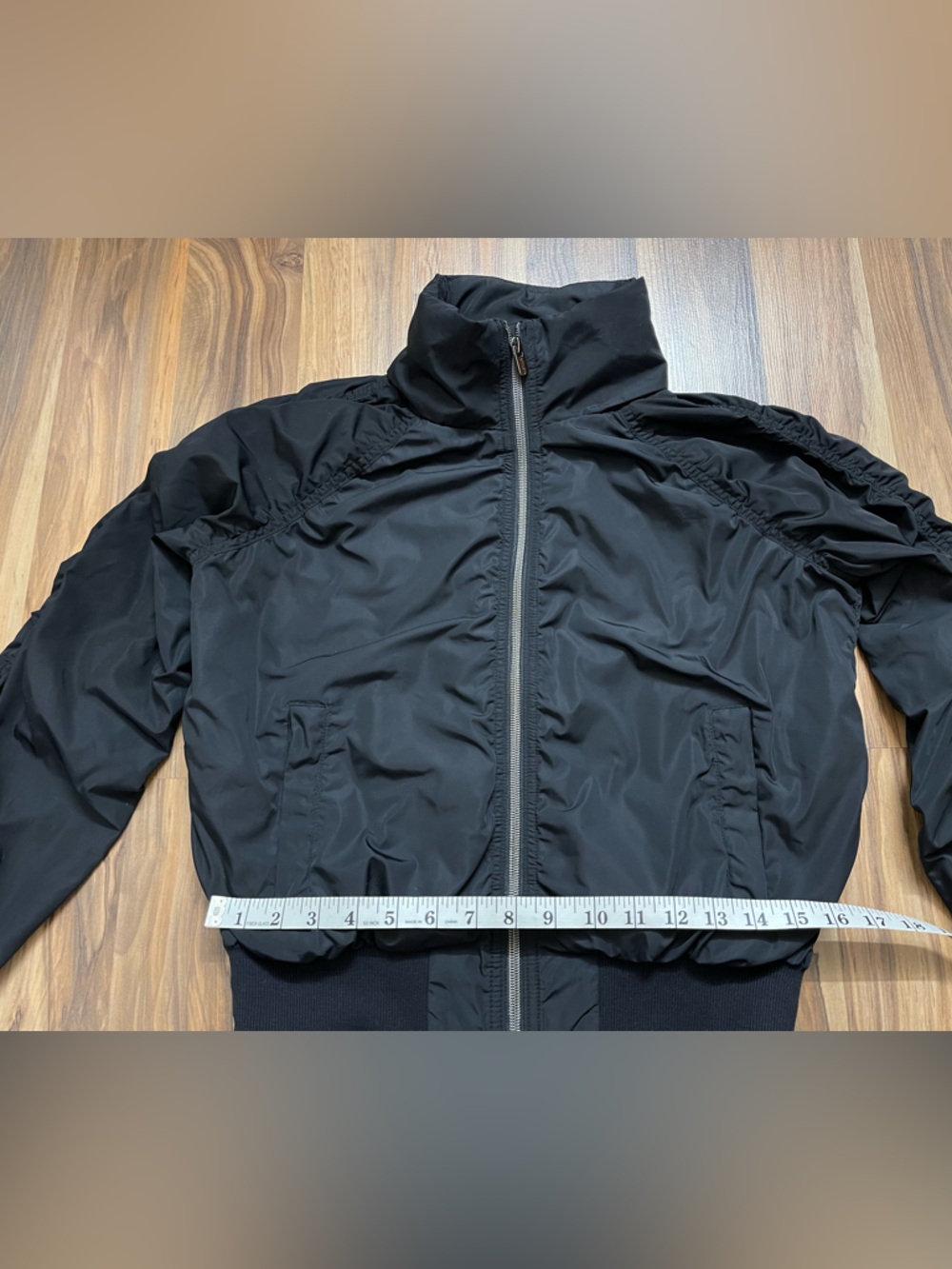 Athleta Black Jetset Bomber - Picture 15 of 15